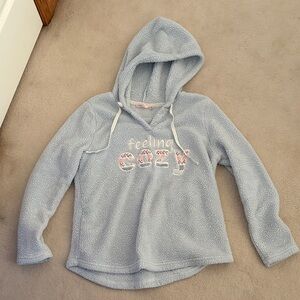 La Vie En Rose Light Blue V-Neck Sweater